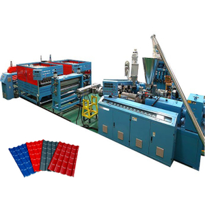 PVC Corrugated/Wave Roof Tile/sheet/plate Extruding machine